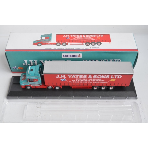 591 - Twenty boxed diecast truck models from Oxford Diecast (19x Haulage range) to include 18x 1/76 scale ... 