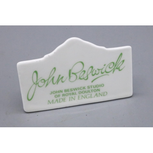 792 - 'John Beswick Studio of Royal Doulton' ceramic advertising sign