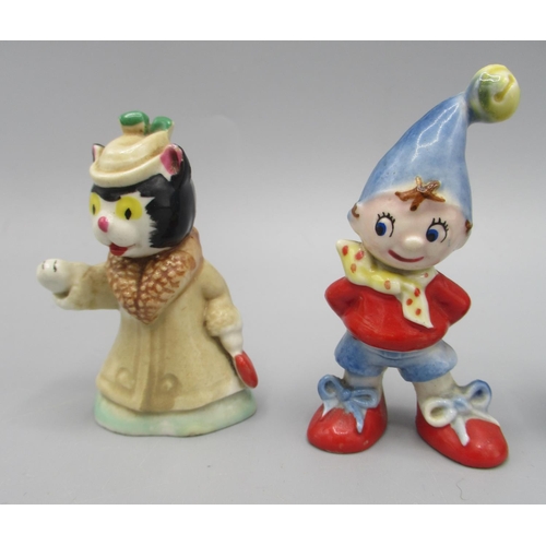 295 - Wade Whimsies Noddy collection, style one, max H8cm