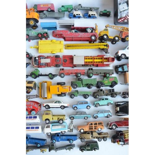 597A - Collection of playworn mostly vintage diecast models from Dinky, Dublo Dinky and Corgi plus various ... 