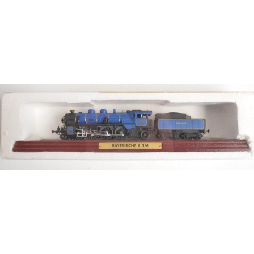 587 - Collection of Atlas Editions plastic pre-built Locomotive Legends series static models with a quanti... 