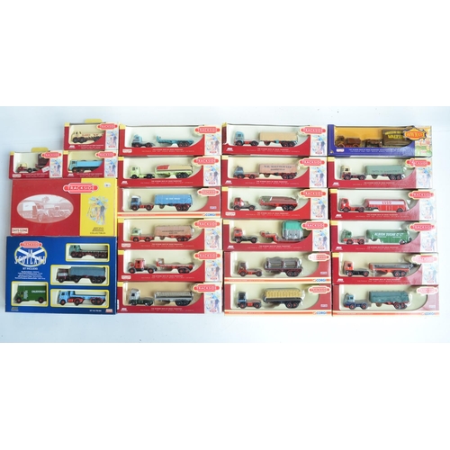 600 - Collection of diecast 1/76 scale (OO gauge) truck models from Lledo Trackside and Day's Gone range (... 