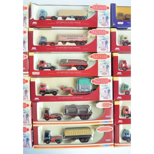 600 - Collection of diecast 1/76 scale (OO gauge) truck models from Lledo Trackside and Day's Gone range (... 