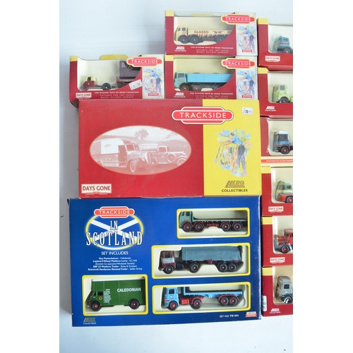 600 - Collection of diecast 1/76 scale (OO gauge) truck models from Lledo Trackside and Day's Gone range (... 