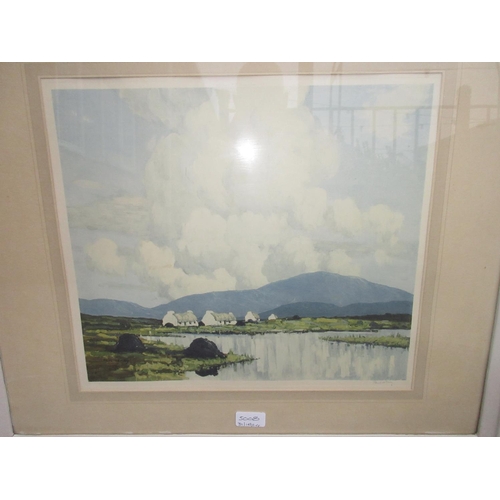 126 - Paul Henry RHA (1876-1958); Connemara Landscape, colour print, signed in pencil and with Fine Art Tr... 