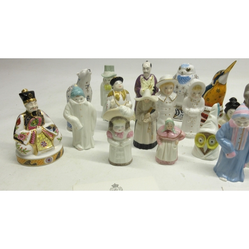 185 - Collection of Royal Worcester candle snuffers, incl. 'Howard', Helen's Babies, limited edition of 75... 