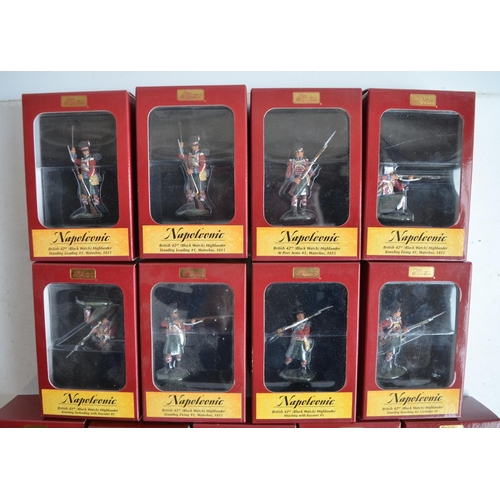 342 - WITHDRAWN Thirteen boxed 1/32 scale/54mm painted metal Napoleonic War figures from Britain's, all Br... 