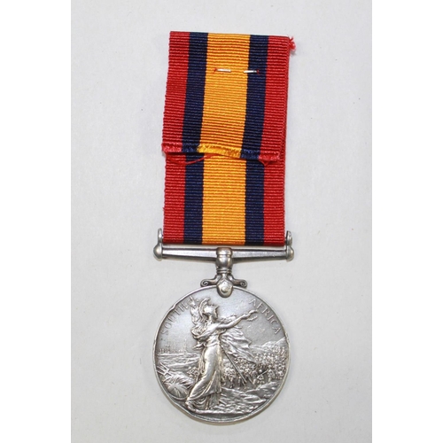 226 - Queens South Africa Medal (3rd Type) To 7535 Pte G. Hadow. R.L. Highlanders