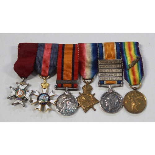 229 - Miniature set of Medals. Most Honourable Order of the Bath. The Most Distinguished Order of St Micha... 