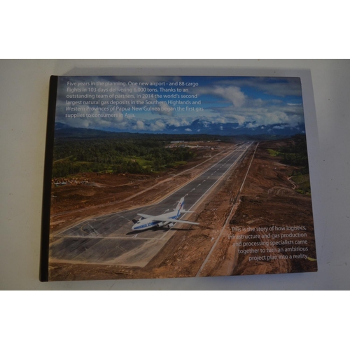 13 - Collection of Volga-Dnepr framed pictures and prints (largest example 141x89cm) and an inhouse produ... 