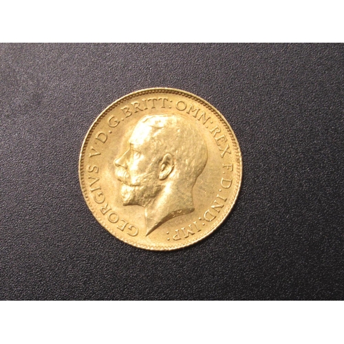 134A - George V 1914 Half-Sovereign