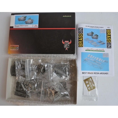 22 - Tamiya 1/32 scale De Havilland Mosquito FB.VI, Eduard super-detailing Brassin BigSin sets 63210 (whe... 