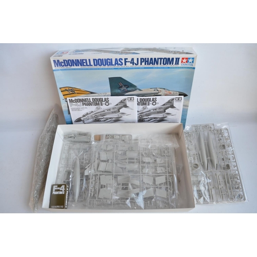 29 - Tamiya 1/32 scale McDonnell Douglas F-4J Phantom II plastic model kit to include 1x complete and uns... 