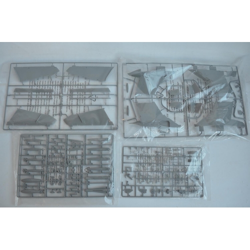 32 - Two 1/32 scale Grumman A-6 Intruder model kits from Trumpeter to include an A-6A (model has been sta... 