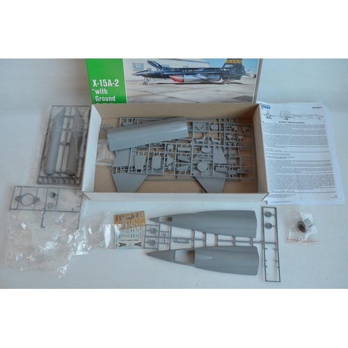 36 - Three 1/32 scale X-15 model kits from Special Hobby, please note 2 kits incomplete (missing most of ... 