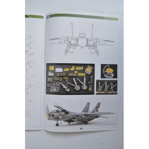 38 - AMK 1/48 scale Grumman F-14D Super Tomcat model kit with upgraded detailing and 3D printed parts, ki... 