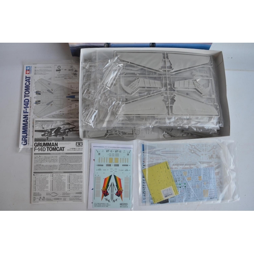 39 - Tamiya 1/48 scale Grumman F-14D Tomcat model kit, complete and unstarted with all sprues in unopened... 