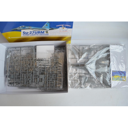 40 - Two unstarted 1/48 scale modern highly detailed model kits from Great Wall Hobby (GWH) to include a ... 