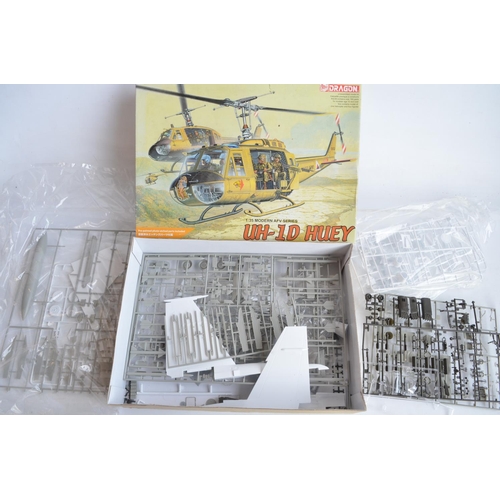 48 - Collection of mostly incomplete and partially built model kits, various scales and manufacturers, a ... 