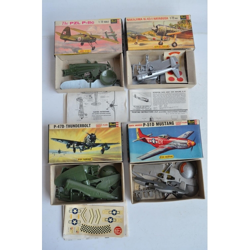 48 - Collection of mostly incomplete and partially built model kits, various scales and manufacturers, a ... 