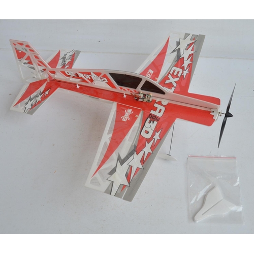 53 - Two ultra light radio controlled aircraft models to include an E-Flight Extra 300 3D and Ripmax Wild... 