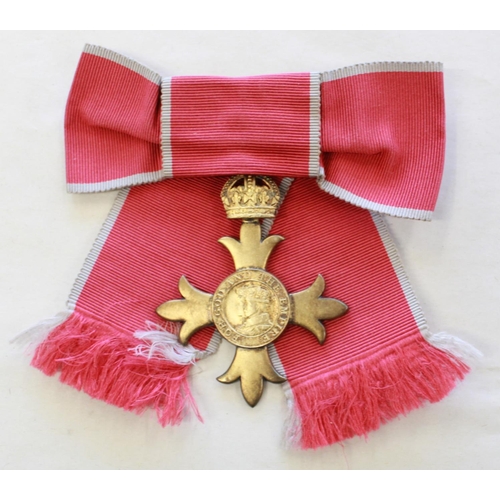 245 - Order of the British Empire.  Awarded to Mrs Eva Ratcliff (nee Stringer) 1899-1990. Eva was mentione... 