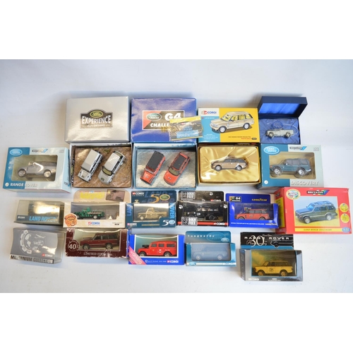 62 - Collection of Land Rover models from Corgi and Britain's including Corgi Classics 07104 Daktari Land... 