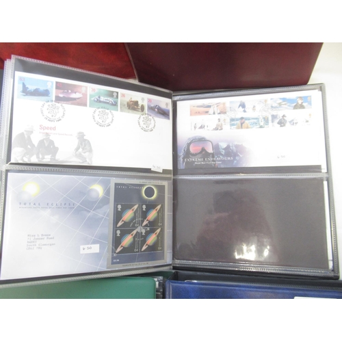 200 - Large collection of Royal Mail FDC's covering various dates from the 1970s-2000s, contained in 20 fo... 