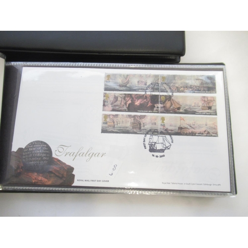 200 - Large collection of Royal Mail FDC's covering various dates from the 1970s-2000s, contained in 20 fo... 