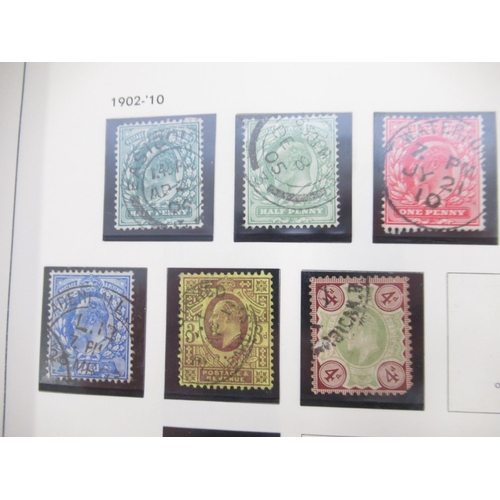 196 - Davo Great Britain partially filled album, a mixed collection of British stamps and FDCs, loose and ... 