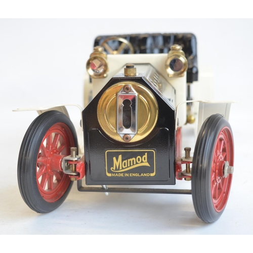 70 - Boxed Mamod live Steam Roadster in excellent little used condition complete with unused solid fuel p... 