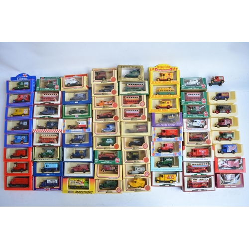 83 - Sixty six diecast vehicles from Lledo to include promotional models, mostly boxed, model condition g... 