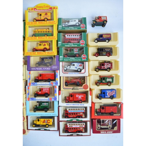 83 - Sixty six diecast vehicles from Lledo to include promotional models, mostly boxed, model condition g... 