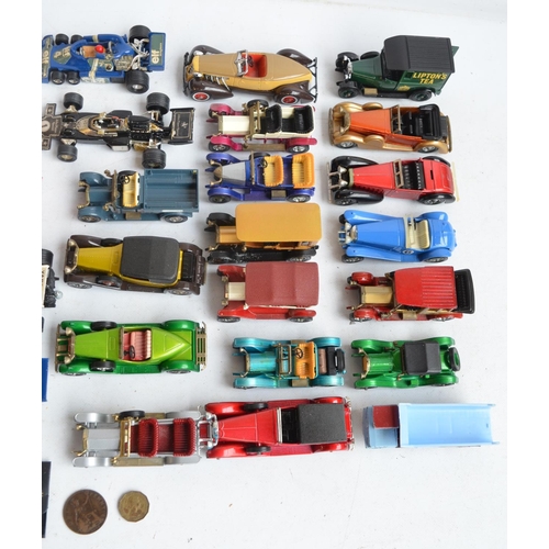 87 - Collection of unboxed diecast model vehicles to include Matchbox Models Of Yesteryear and a number o... 