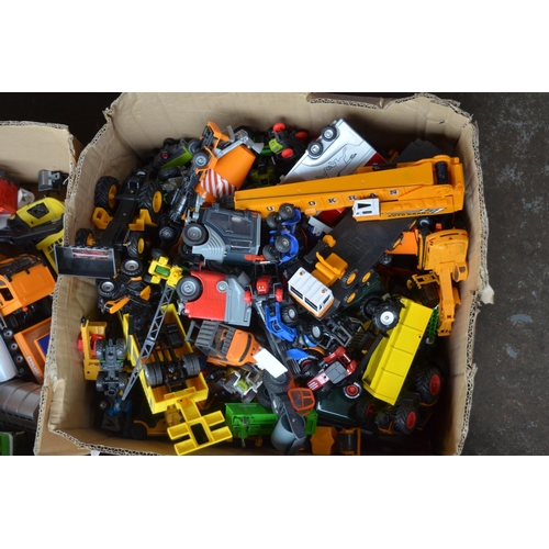 90 - Extensive collection of unboxed model vehicles, mostly diecast, qty, 11 boxes, all A/F