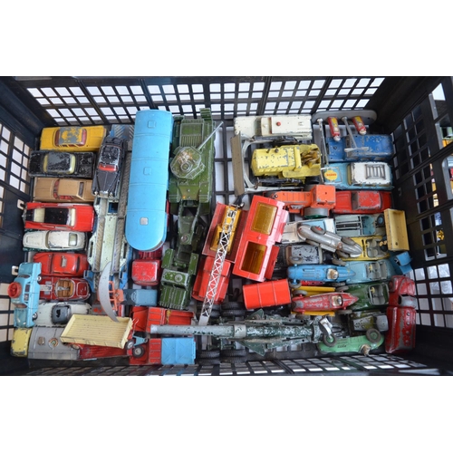 93 - Collection of unboxed mostly vintage diecast model vehicles from Lesney, Lledo, Corgi, Dinky etc, al... 