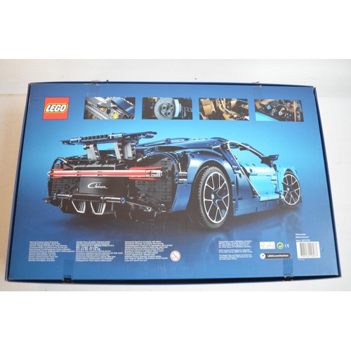 94 - Unbuilt Lego Technic 42083 1/8 scale Bugatti Chiron, bags unopened/factory sealed, box in excellent ... 