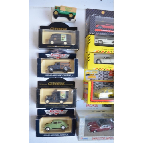 96 - Collection of boxed diecast model vehicles to include Dinky, Lledo 40th anniversary of Mini, Corgi I... 