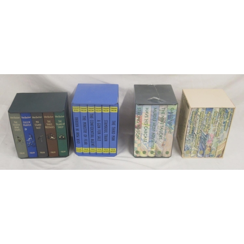 207 - Folio Society - Dorothy L. Sayers Crime Collection 5 vol set in slip-case with plastic covering, Joh... 