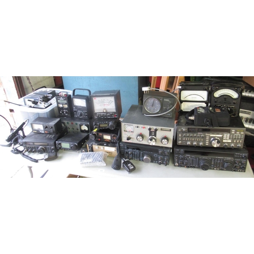 222 - Mixed collection of Radio equipment to inc. Analyzers, Microphones, etc., equipment by Vectronics, K... 