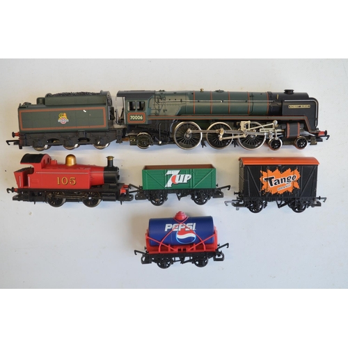 114 - Collection of OO gauge railway models and accessories to include Hornby Toplink limited edition R242... 