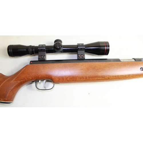 448 - Weihruach HW77 under-lever .22 air rifle with Simmons Scope