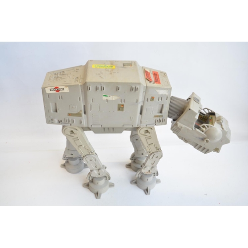 96A - Collection of mostly Star Wars action figures and models to include an AT-AT, Millennium Falcon etc.... 