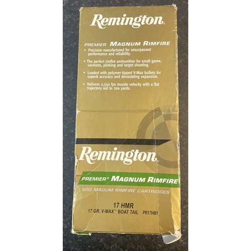 455A - 500 Magnum rimfire cartridges by Remington (boxed)