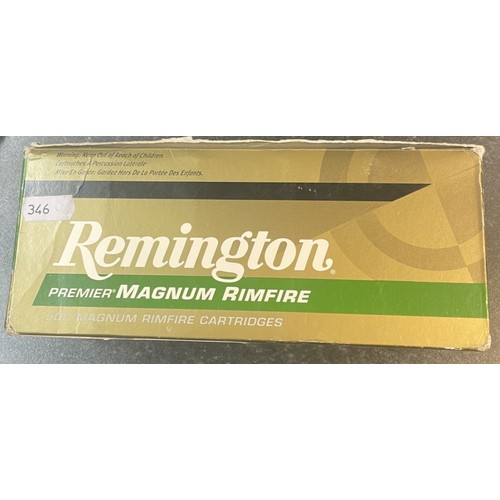 455A - 500 Magnum rimfire cartridges by Remington (boxed)