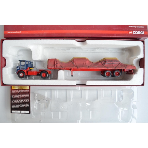 2 - Four 1/50 scale diecast 'Haulers Of Renown' series truck models from Corgi to include special editio... 