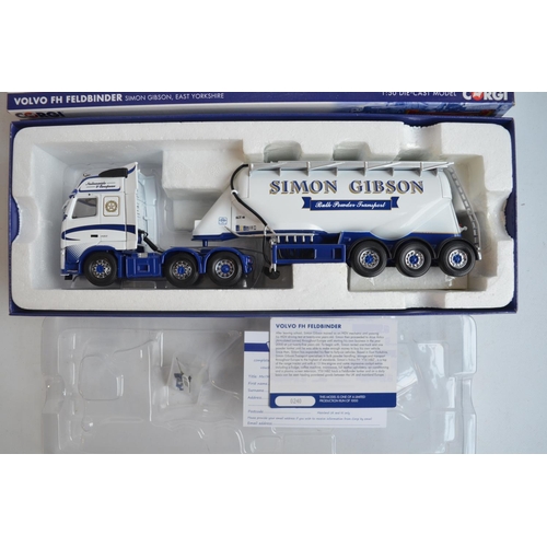 4 - Five 1/50 scale limited edition diecast 'Haulers Of Renown' series truck models from Corgi to includ... 