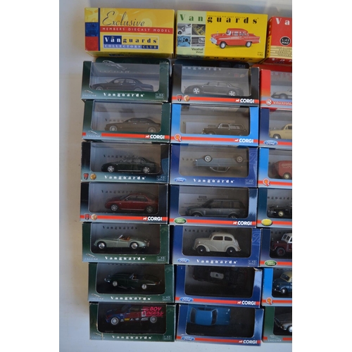 21 - Collection of diecast model vehicles from Corgi, Corgi Vanguards, Lledo Vanguards etc., most not fix... 