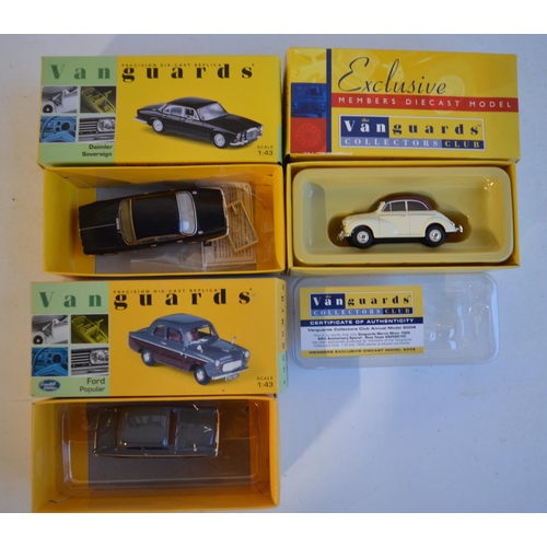 21 - Collection of diecast model vehicles from Corgi, Corgi Vanguards, Lledo Vanguards etc., most not fix... 