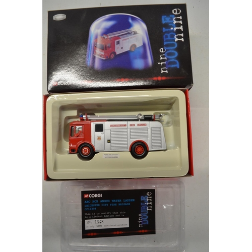 22 - Collection of diecast emergency vehicles from Corgi, Corgi Vanguards and Lledo Vanguards, many model... 